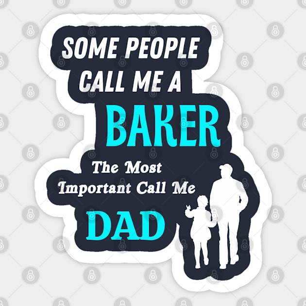 Baker Sticker by Mdath